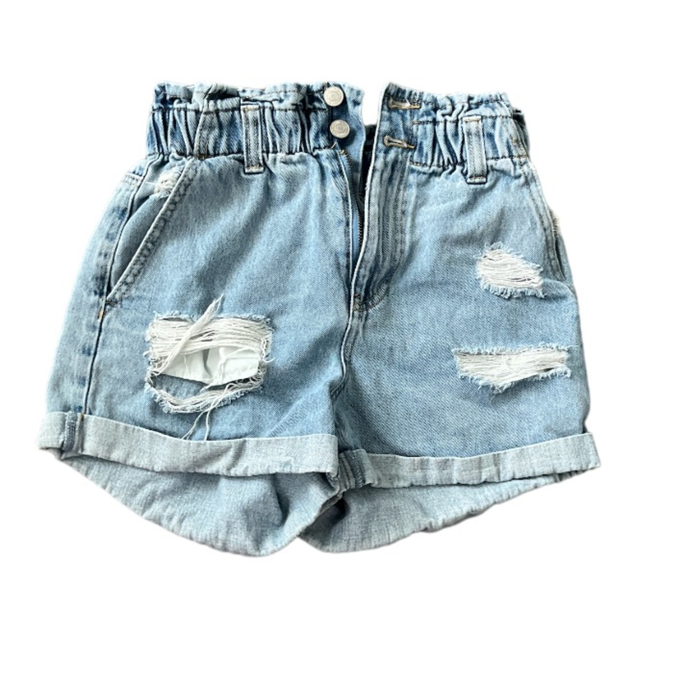 cute bucket jean shorts